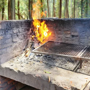 parrilla fuego